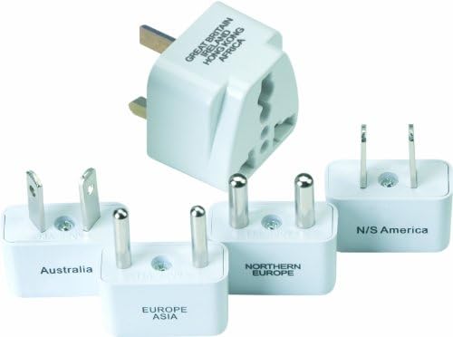 Go Travel Worldwide Adaptor Kit, White, One Size