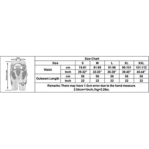 Shantan Protective Armor Pants,Protective Armor Pants Hockey Knight Gear for Motorcycle Snowboards Mountain Bike Cycle Shorts,Motorcycle Bicycle Ski Armour Pants for Men & Women