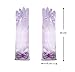 SREND Princess Sofia Dress Up Accessories Gift Set Crown Scepter Necklace Earrings Gloves, Purple, 5 Pieces
