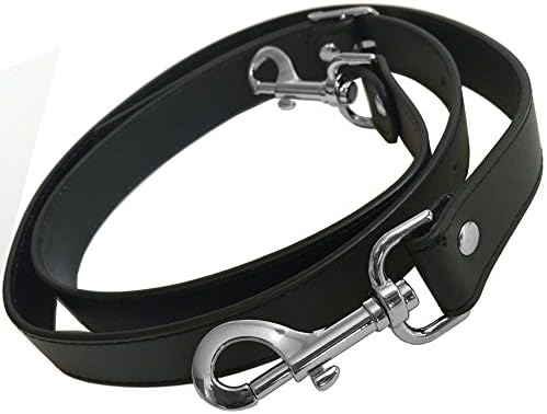 The Everyday Collection - 1" Wide Black Adjustable Replacement Cross Body Purse Strap Handbag Bag Wallet (Nickel Tone)
