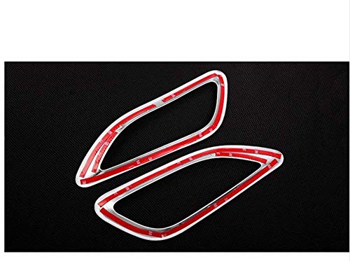 ABS Chrome Interior Shift Box Side Cover Frame Trim for Jaguar F-Pace F pace 2016 2017