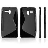 Alcatel oneTouch Pop 3 (5.5) CDMA 5025 Case, BoxWave® [DuoSuit] Ultra Durable TPU Case w/ Shock Absorbing Corners for Alcatel oneTouch Pop 3 (5.5) CDMA 5025 - Jet Black