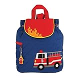 Stephen Joseph Quilted Backpack, Fire Truck