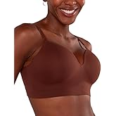 Truekind Bras for Women No Underwire, Seamless Bra, Plus Size Adjustable Bralette, Wireless Bras for Women