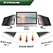 (BozaBoza) Easy On/Off Privacy Filter 14″ Removable Acrylic (for 14″ Universial Diagonally Measured 16 : 9/16 : 10 Aspect Ratio) Privacy Screen for Laptop, Notebook, Monitorthumb 2