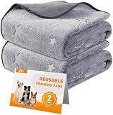 PICK FOR LIFE Washable Puppy Pads 2 Packs 104x104cm Non-Slip Reusable view 1