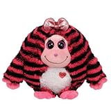 Ty Monstaz 37515 Plush Toy Zoey Large Monster Striped Black / Pink