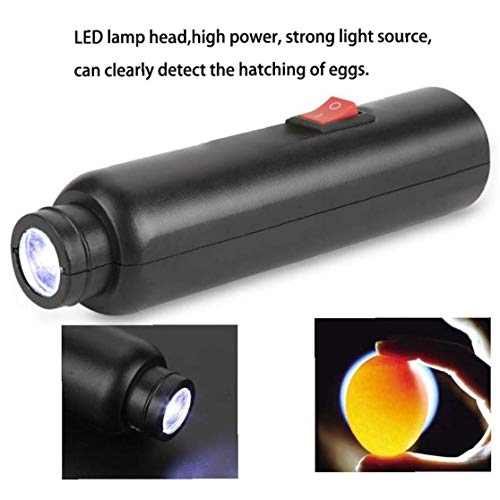 Ei Candler Licht Led-Ei-Tester Wiederaufladbare Ei Schierlampe Für Alle Arten Egg – Bild 6