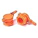 Honey Lake 2 Pack Honey Gate Valve for Extractor, Orange Durable Nylon Honey Extractor Tap - Beekeeping Supplies Beekeeping Tools