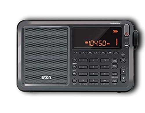 Eton - Elite Executive AM/FM/Aircraft Band/SSB/Shortwave Radio, Data ...