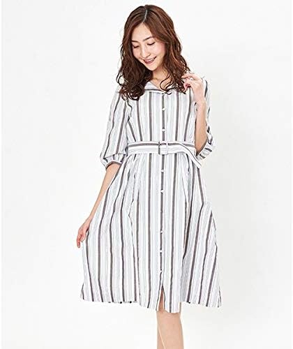 Amazon パターン フィオナ Pattern Fiona 抜き衿シャツワンピース ブラック M ワンピース チュニック 通販
