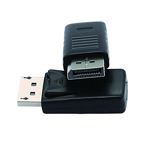 Wireless DisplayPort HDMI/DVI/VGA Pug 4K Display Emulator 60Hz (Fit-Headless 4K) for Remote Desktop Access (DP 2-Pack)