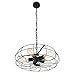 UNITARY Brand Vintage Barn Metal Hanging Ceiling Chandelier Max. 200W with 5 Lights Painted Finish