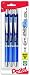 Pentel EnerGel Deluxe RTX Retractable Liquid Gel Pen, 0.5mm, Needle Tip, Blue Ink, 3 Pack (BLN75BP3C) primary