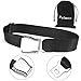 Airplane Seat Belt Extender, 7-32 inch Adjustable Portable Airline Seatbelt Extender, Fits All Airlines EXCEPT Southwest (Black)