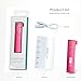 Portable Phone Charger 2600mAh, Mr.mAh Mini Power Bank Fast Charging External Battery Charger Pocket Sized Battery with Rubber Phone Holder for Phone, Headphone, MP3 and More(Pink)