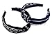 STHUAHE 3pcs Handmade Cloth Art Cross Knot Broadside Comfortable Hair Hoop Hairband Headband Headwear Hair Accessories by Womens (3 Color)