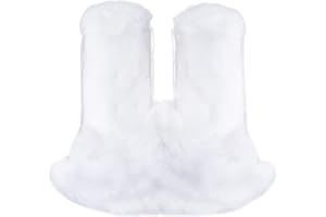 Yolyoo 2pcs Christmas Fake Snow Decoration Fiber Artificial Snow Indoor Fluffy Snow Blanket for Christmas, Village Displays, Winter Mantle Village,Under The Christmas Tree (200g)