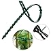 WILLBOND 200 Pieces Adjustable Plant Ties Flexible Garden Plant Ties, Green Multi-Function Sturdy Garden Plant Twist Tie Plastic Garden Ties Plant Support Tree Shrub (13 and 23 cm, Cable Tie)thumb 2