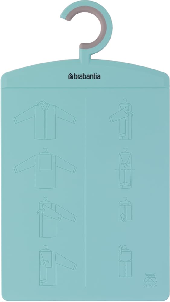 Brabantia Clothes Folding Board (Mint) Laundry Accessory for Easily & Neatly Folding Clothes