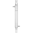 StonyLab Borosilicate Glass Liebig Condenser with 24/40 Joint 300 mm Jacket Length Lab Glass Condenser