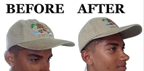 Shapers Image 3Pk. + 1 Free White Baseball Caps Crown Inserts Shapers for Fitted Caps and Snapback Hats - Thumbnail 5