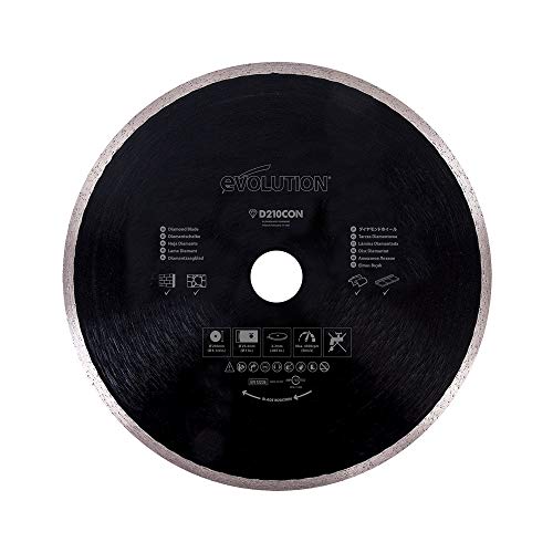 Evolution Power Tools - Diamant-Trennscheibe, 210 mm