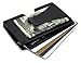 RFID Blocking Front Pocket - Aluminum Slim Wallet / Travel Money Clip Credit Card Holder - Black