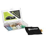 Mini / ATM / APM Fuse Car Kit 120pcs Truck Fuse Kit Set Mini Blade Fuses Assorted 3a,5a, 7.5a,10a,15a,20a,25a,30a Us Seller
