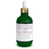 Cypress - Lavender Natural Hair Growth Scalp Stimulating Treatment & Hair Rejuvenation Oil For Hair Loss and Hair Thinning Prevention - Lab Formulated - Postpartum / Alopecia / DHT 4 oz