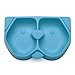 Nummy BOWL - Pure Silicone Bowl with Hidden Suction Cup for Babies and Toddlers | BPA and Phthalate Free | Microwave and Dishwasher Safe | Great Baby Gift (Blue, Puppy Pal Collection)