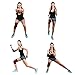 Perpetuum Sports Bundle: 1 Knee Compression Sleeve Support & 1 Knee Patella Strap | Aids in Rehabilitation, Helps Ease Pain and Stiffness During Basketball, Weightlifting, Crossfit, Running & More