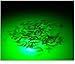 Green Blob Outdoors Underwater Fishing Lights, 12 Volt Battery Powered LED for Snook, Crappie, (Green, 15000)
