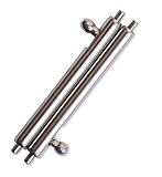 20mm x 1.8mm Quick Release Spring Bar with Cylindrical Push Button for Watch Band (Set of Two)