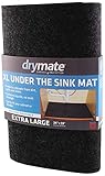 Drymate XL Under The Sink Mat (24" x 59"), Premium Shelf Liner, Easily Cut to Fit - Absorbent/Waterproof - Protects Cabinets, Contains Liquids, Made in the USA