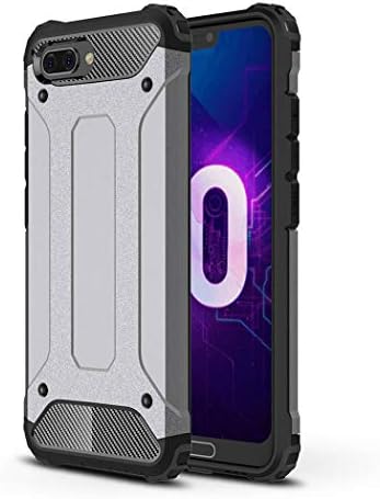 SOGOCOOL Huawei Honor 10 Case, Heavy Duty with Full Body Protective Shockproof Drop Proof Hybrid Hard Cover for Huawei Honor 10 (Gray)