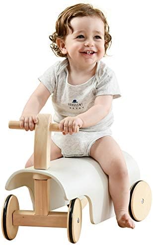 labebe Wooden Balance Walker White for 