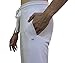 YogaAddict Men's Yoga Long Pants, White - Size S