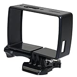 Deyard Protective Housing Frame Case for Xiaomi Yi Discovery 4k / Yi 4K / Yi 4K+ Plus / Yi Lite Action Camera with Quick Release Buckle + Thumbscrew