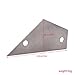 Silver Stainless Steel Fret Rocker Leveling Luthier Tool for Electric Guitars Basses Folk Acoustic Guitar