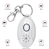 Elevavie Ultrasonic Mosquito Repellent Mobile Portable Pest Repeller Insect Control Outdoor Pest Reject Flea and Tick Prevention for Dogs, Cats，Pets (1)