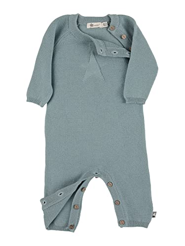 Sterntaler Baby - Mädchen Gots Strick-einteiler Stern GOTS Strick-Einteiler Stern, Grün, 80