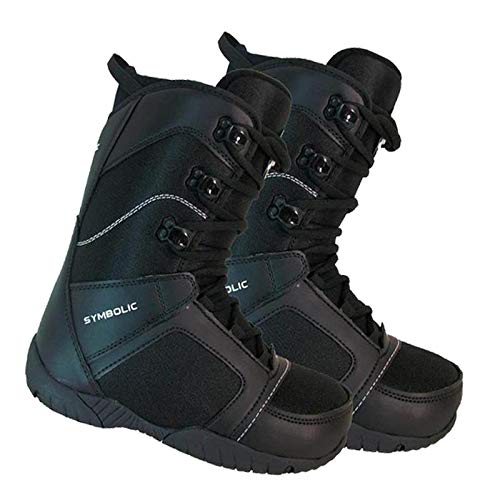 Symbolic Ultra Light Black Snowboard Boots Women 8 9 10 11 12