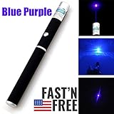 SALM Tactical Blue Hunting Rifle Scope Sight Laser Pen Demo Pen Pointer Projector Flashlight LED Interactive Baton Funny Laser Toy (Blue)