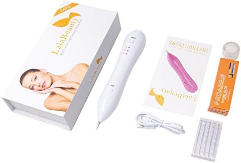 Mole Remover-USB Charging Dot Mole Removal Pen Set-Safe Portable Spot Eraser Tool Kit for Face Dark Freckle Age Spot Small Tattoo Pigmentation Nevus Skin Tag Pigmentation