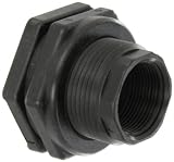 Banjo TF125 Polypropylene Bulkhead Tank Fitting, 1-1/4" NPT Female