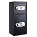 Giantex Double Door Digital Safe Depository Drop Box Safes Cash Office Security Lock