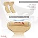 Heel Grips & Heel Cushion Inserts for Women & Men (6 PAIRS- 2 SIZES THICK & THIN) Comfortable Suede Covered Gel Heel Liners Provides Filler for Shoes Too Big | Heel Cushion Pads & Protectors | PodiaRX