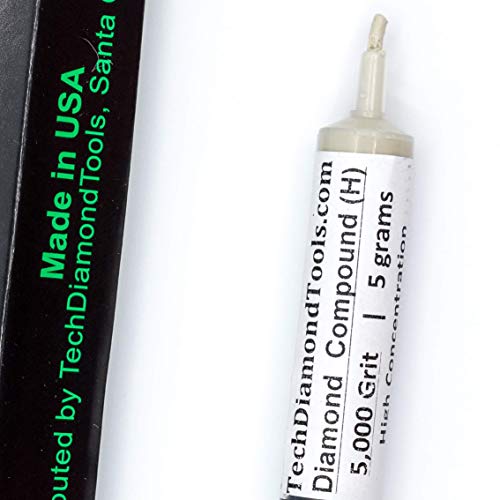 TechDiamondTools Diamond Polishing Compound Polishing Paste 5,000 Grit