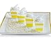 ImpiriLux 5 oz Dessert Cups with Spoons | Pack of 50 Tall Square Plastic Dessert Cups + 50 Spoons (50)